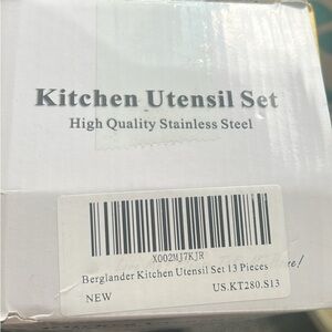 Stainless Steel Kitchen Utensil Set